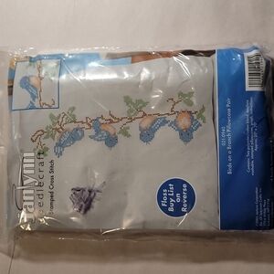 Janlynn Stamped Cross Stich Pillow Cases